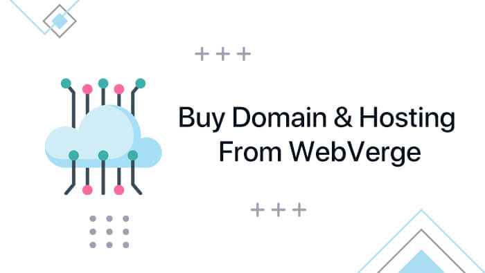 How to Buy Domain & Hosting Form WebVerge